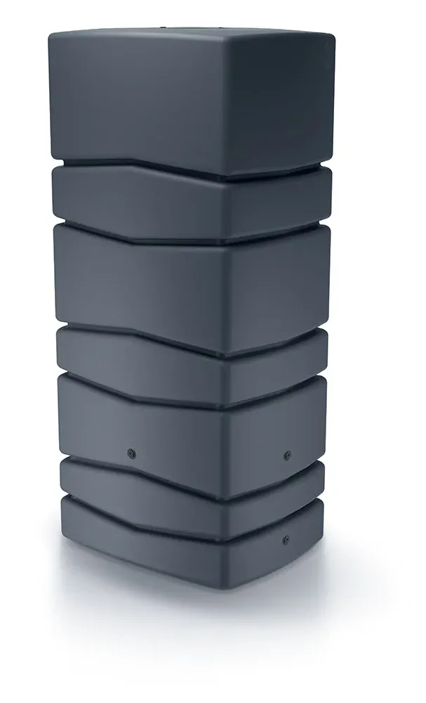 Nádrž na dešťovou vodu Aqua Tower, antracit, 650 l