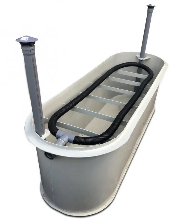 Samonosný septik s pískovým filtrem pro 5 osob (4-6 EO)