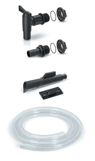 Sada pro vypouštění a měření hladiny nádrží a sudů